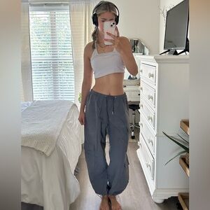 Gray Pacsun Parachute Pants